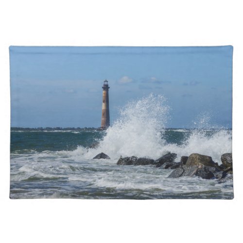 Morris Island Lighthouse Splash Placemat