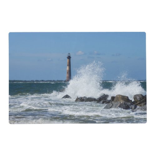 Morris Island Lighthouse Splash Placemat