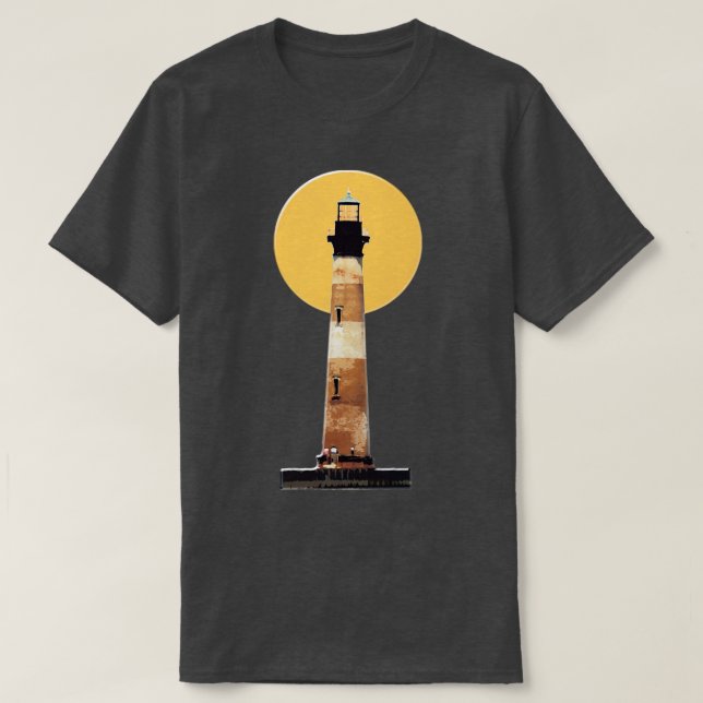 Morris Island lighthouse T-Shirt (Design Front)