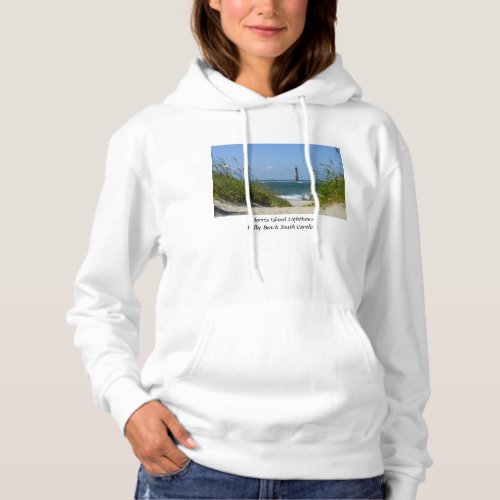 Morris Island Lighthouse Walkway Hoodie