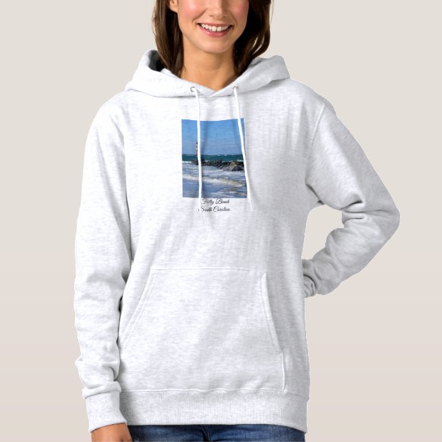 Morris Lighthouse Folly Beach Hoodie (Front)