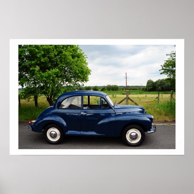 Morris Minor 1000 Poster (Front)