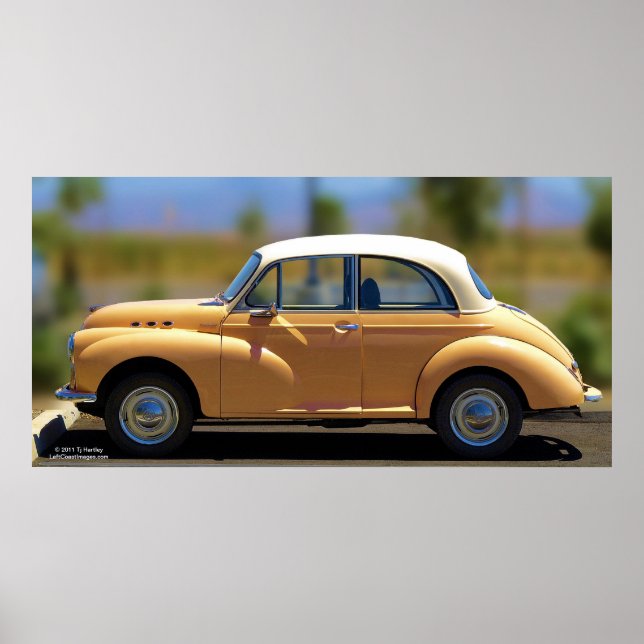 MORRIS MINOR 1000 POSTER (Front)