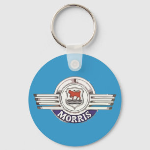 Morris Minor Car Classic Vintage Hiking Duck Keychain