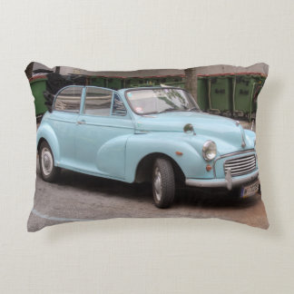 Morris Minor Convertible Tourer Accent Pillow