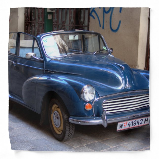 Morris Minor Convertible Tourer Bandana (Front)