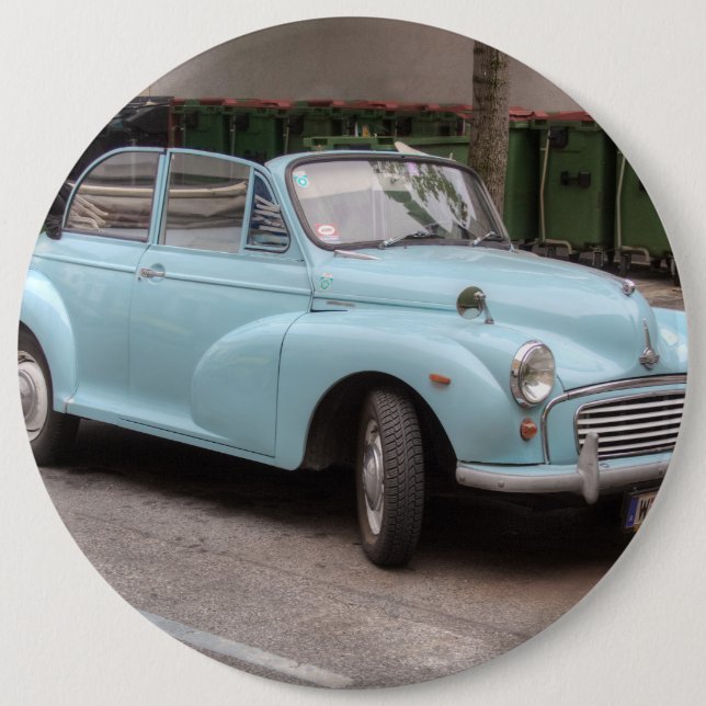Morris Minor Convertible Tourer Button (Front)