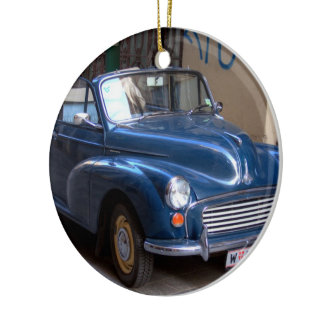 Morris Minor Convertible Tourer Ceramic Ornament