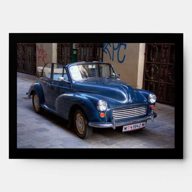 Morris Minor Convertible Tourer Envelope (Front)