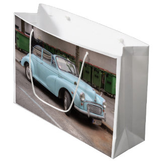 Morris Minor Convertible Tourer Large Gift Bag