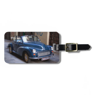 Morris Minor Convertible Tourer Luggage Tag
