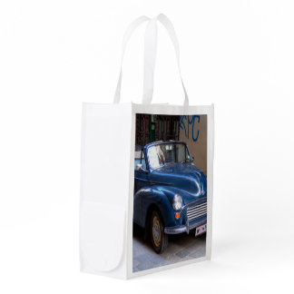 Morris Minor Convertible Tourer Reusable Grocery Bag