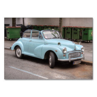 Morris Minor Convertible Tourer Table Number