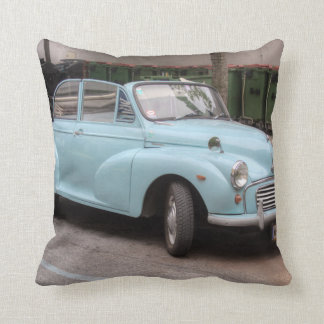 Morris Minor Convertible Tourer Throw Pillow