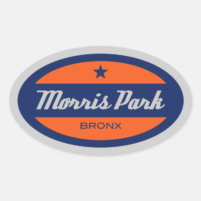 Morris Park Oval Sticker (Front)