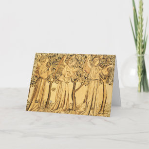 Morris - Processing Angels, fine art, Card