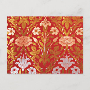 Morris - Rose and Lily Postcard