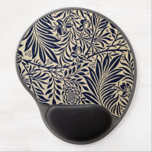 Morris - Spray - Navy Blue Gel Mouse Pad
