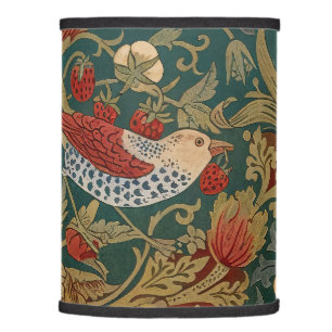 Morris - Strawberry Thief  #2 Floral Pattern  Lamp Shade