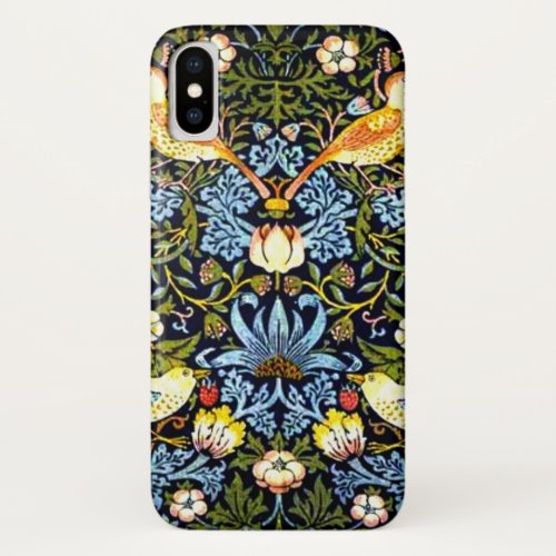 Morris _ Strawberry Thief iPhone X Case