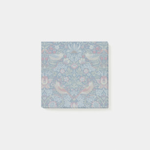 Morris Strawberry Thief Classic Indigo Blue Fine Post-it Notes