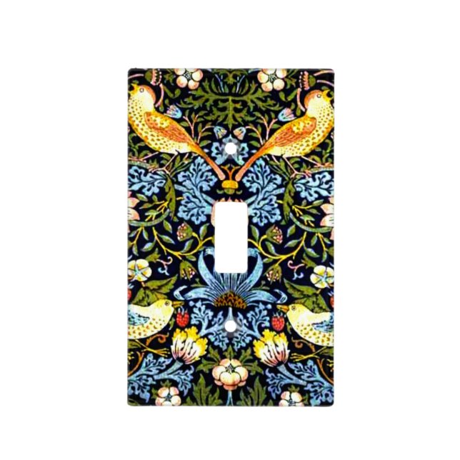 Morris - Strawberry Thief Light Switch Cover (Front)