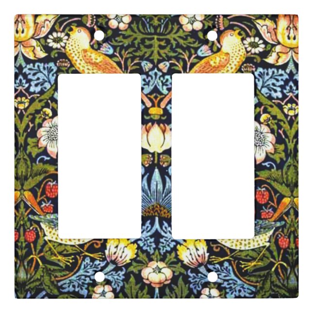 Morris - Strawberry Thief Light Switch Cover (Front)