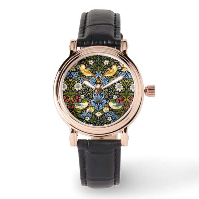 Morris - Strawberry Thief Watch (Front)