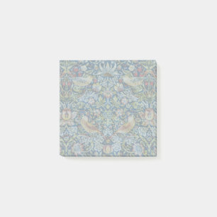 Morris Strawberry Thief Yellow Ivory Slate Blue Post-it Notes