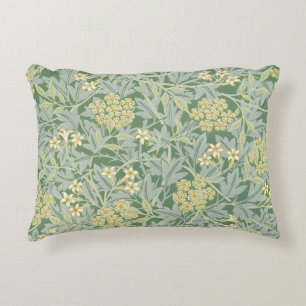 Morris Vine & Jasmine Garden Flower Classic Accent Pillow