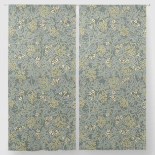 Morris Vine & Jasmine Garden Flower Classic Blackout Curtains
