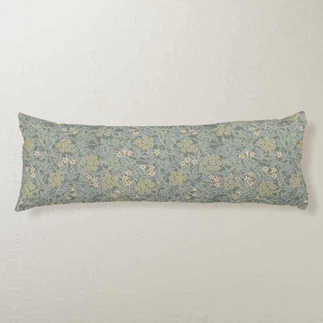 Morris Vine & Jasmine Garden Flower Classic Body Pillow (Front)