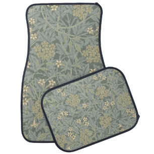 Morris Vine & Jasmine Garden Flower Classic Car Floor Mat