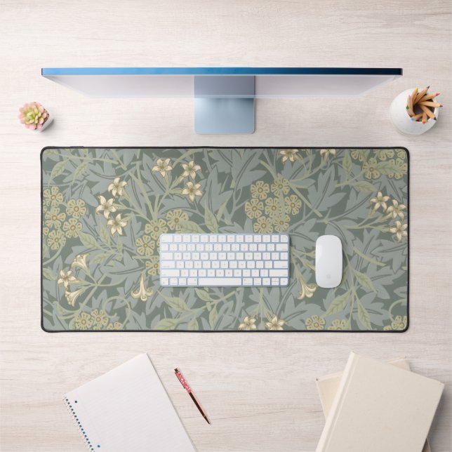 Morris Vine & Jasmine Garden Flower Classic Desk Mat (Office 1)