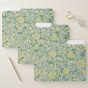 Morris Vine & Jasmine Garden Flower Classic File Folder