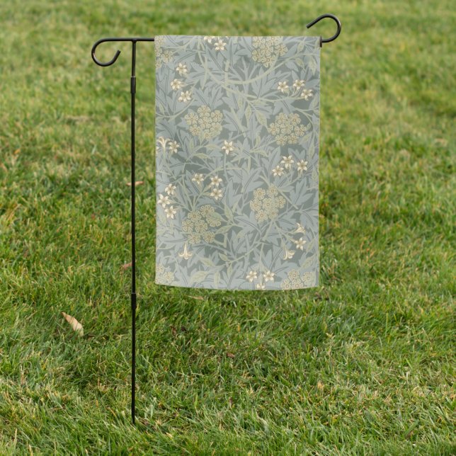 Morris Vine & Jasmine Garden Flower Classic Garden Flag (In SItu)
