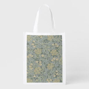 Morris Vine & Jasmine Garden Flower Classic Grocery Bag