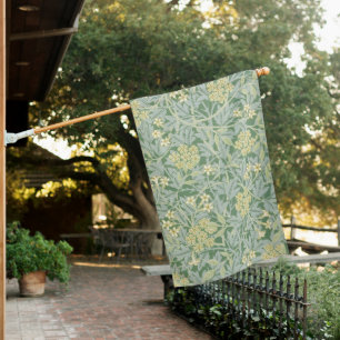 Morris Vine & Jasmine Garden Flower Classic House Flag