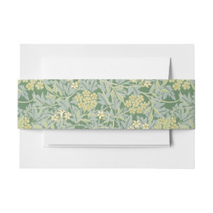 Morris Vine & Jasmine Garden Flower Classic Invitation Belly Band