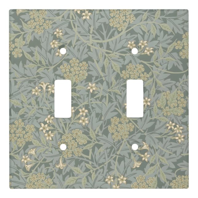 Morris Vine & Jasmine Garden Flower Classic Light Switch Cover (Front)