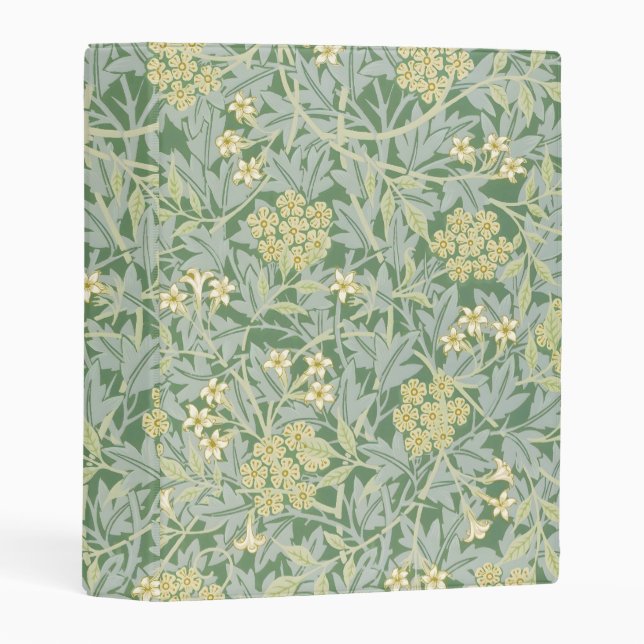 Morris Vine & Jasmine Garden Flower Classic Mini Binder (Front/Spine)