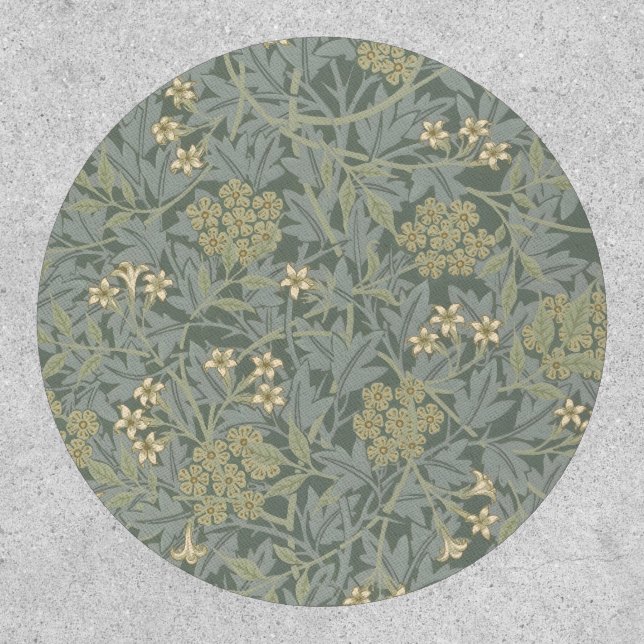 Morris Vine & Jasmine Garden Flower Classic Patch (Front)
