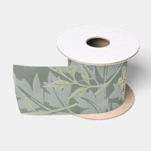 Morris Vine & Jasmine Garden Flower Classic Satin Ribbon