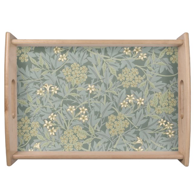 Morris Vine & Jasmine Garden Flower Classic Serving Tray (Front)