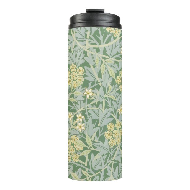 Morris Vine & Jasmine Garden Flower Classic Thermal Tumbler (Front)