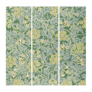 Morris Vine & Jasmine Garden Flower Classic Triptych