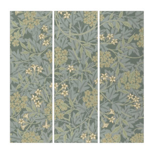 Morris Vine & Jasmine Garden Flower Classic Triptych