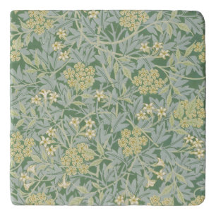 Morris Vine & Jasmine Garden Flower Classic Trivet