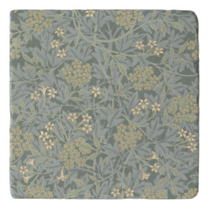 Morris Vine & Jasmine Garden Flower Classic Trivet