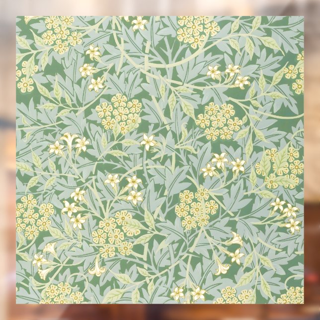Morris Vine & Jasmine Garden Flower Classic Window Cling (Sheet 2)